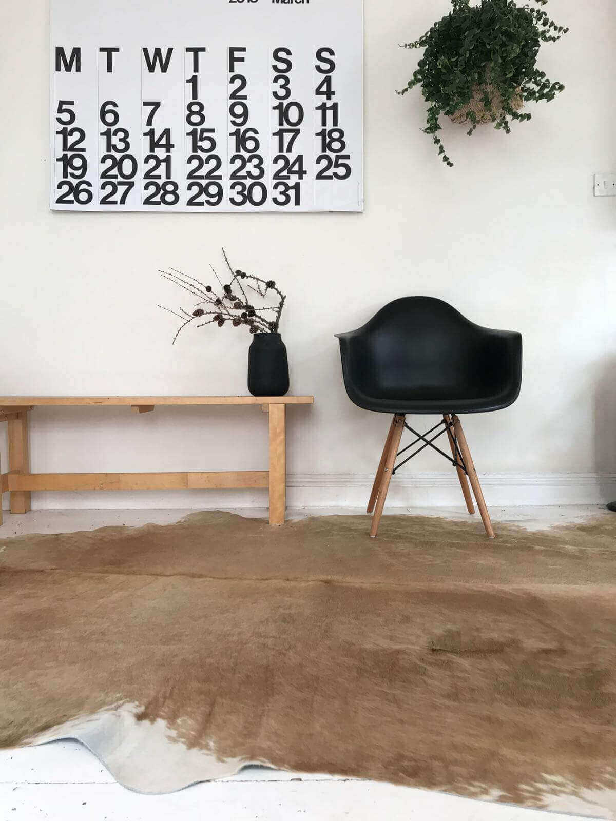 Cowhide rug