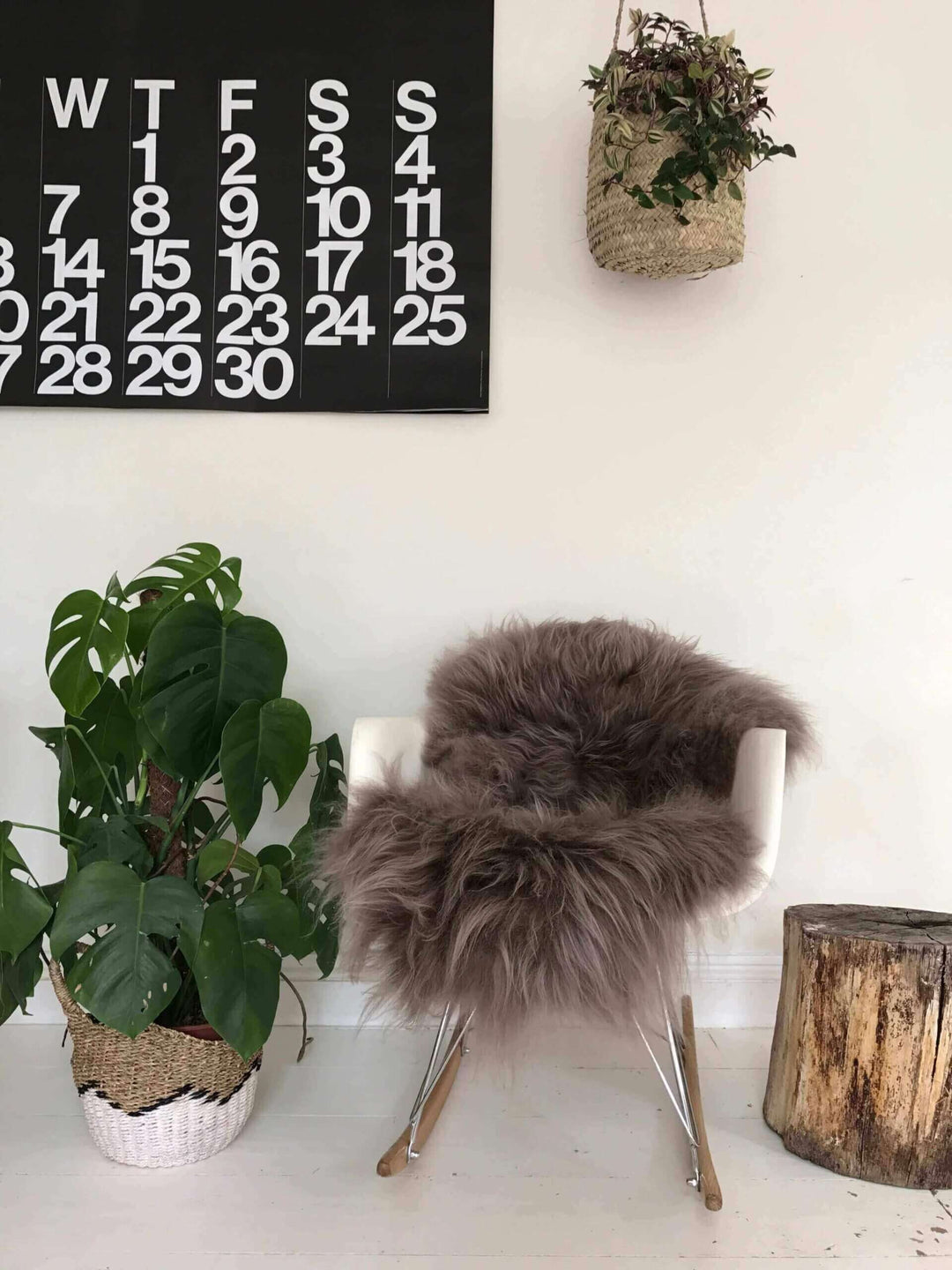 Single Icelandic Sheepskin Rug – Taupe