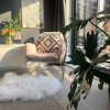 White Icelandic Sheepskin Rug