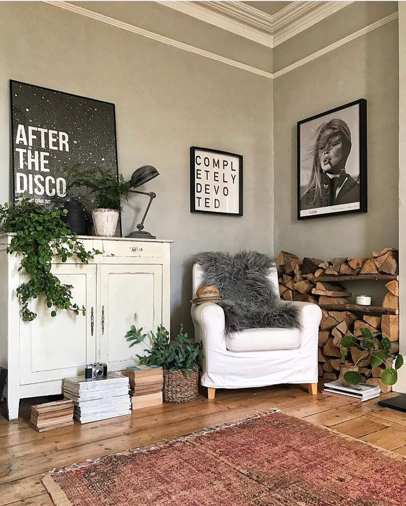 Single Icelandic Sheepskin Rug Grey