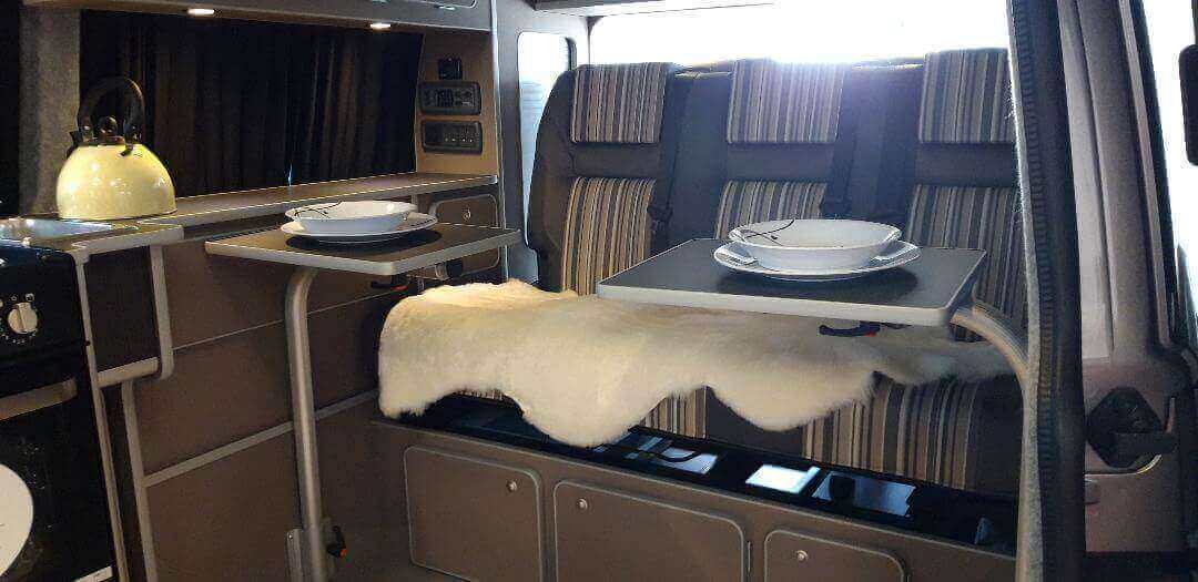 Single XXL Short Wool Sheepskin Outdoor Rug/ Throw/ Chair/ Seat Cover For Camper Vans/ Motor Homes/ Caravans And Camping