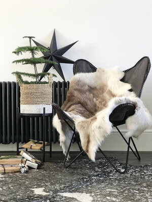 Nordic Reindeer Hide Rug
